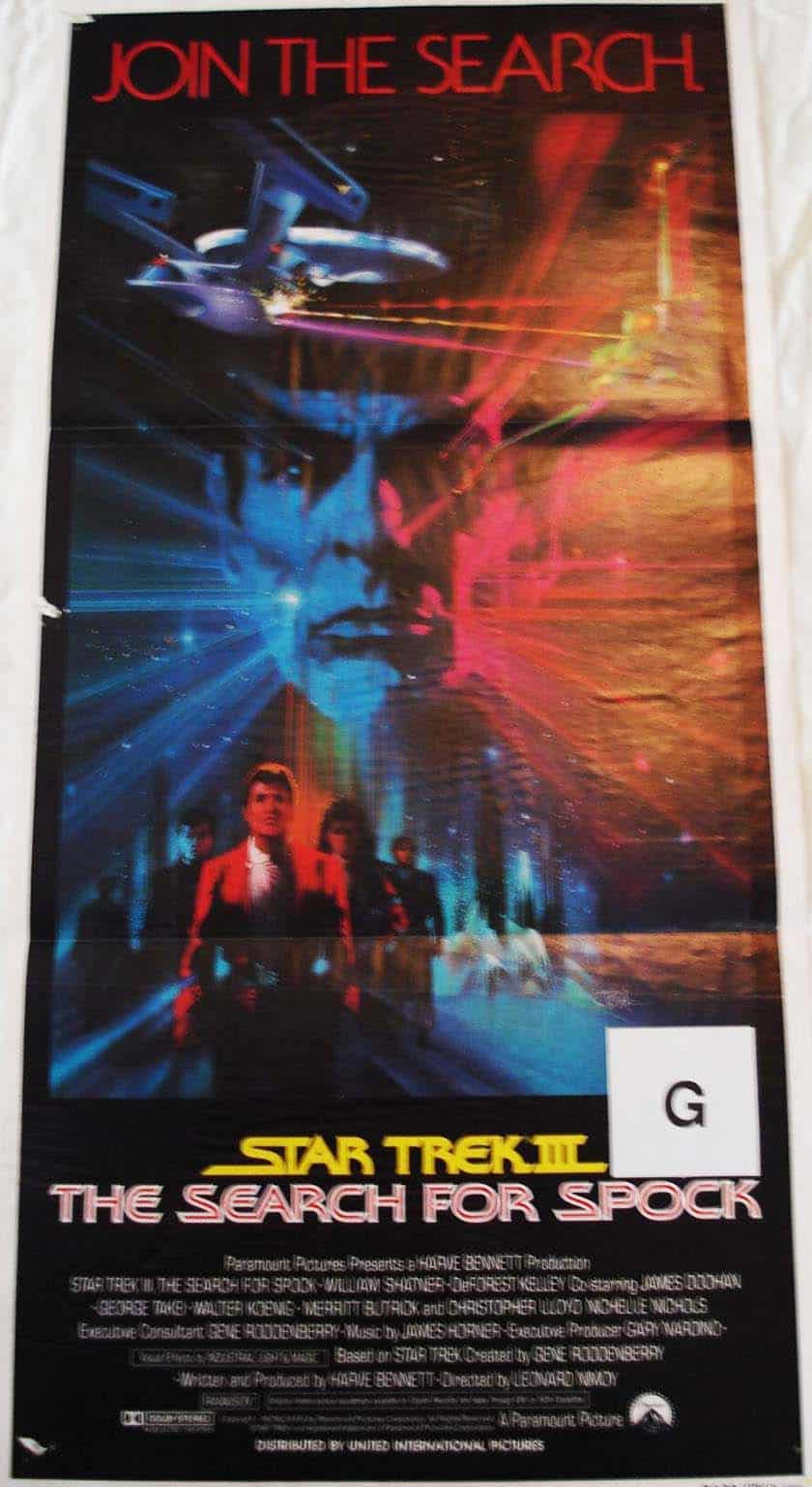 11x17 Movie Poster LicensedNewUSA STAR TREK III 3 B