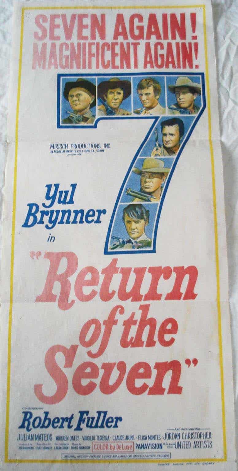 return of the seven movie posters