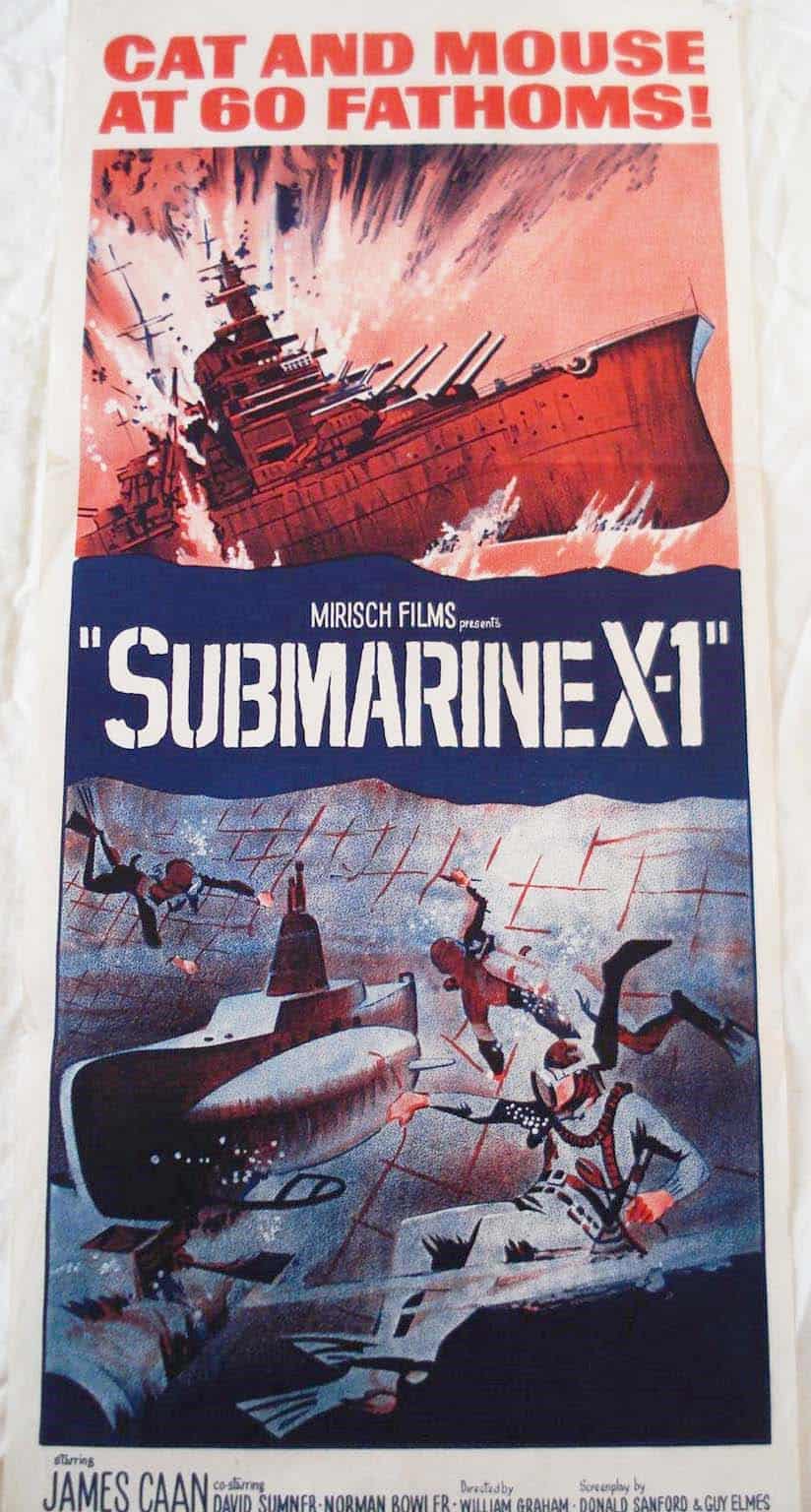submarine x-1 movie poster