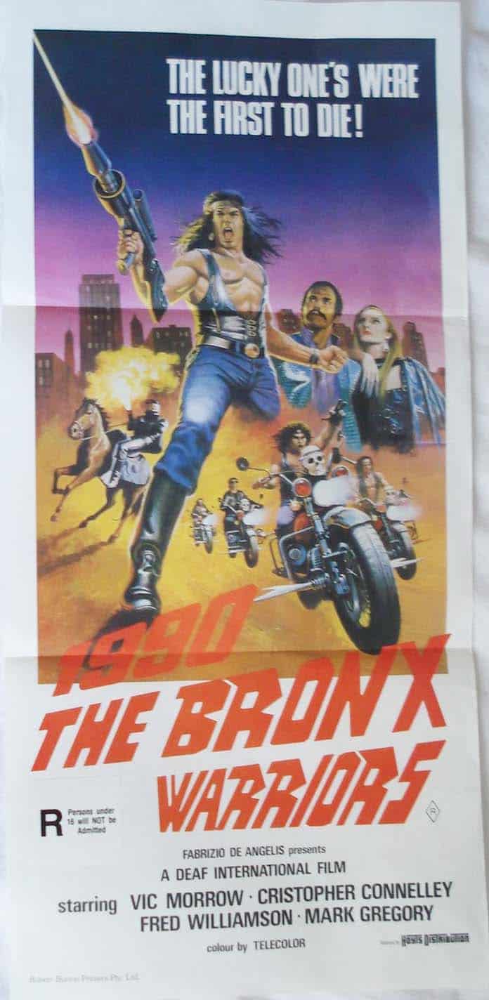 the bronx warriors movie poster