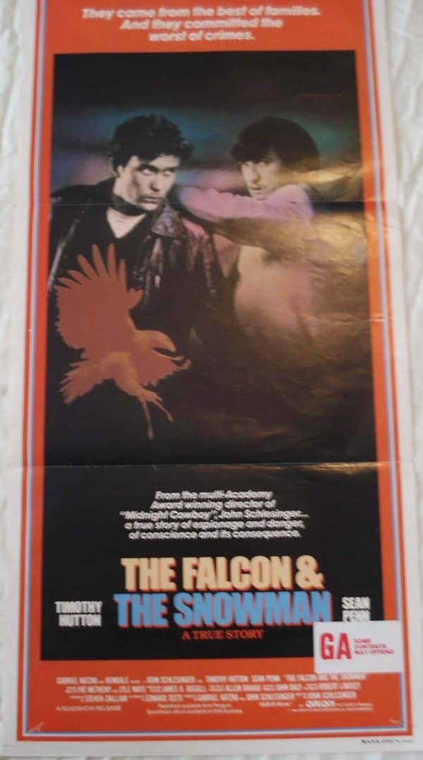 the falcon & the Snowman movie poster