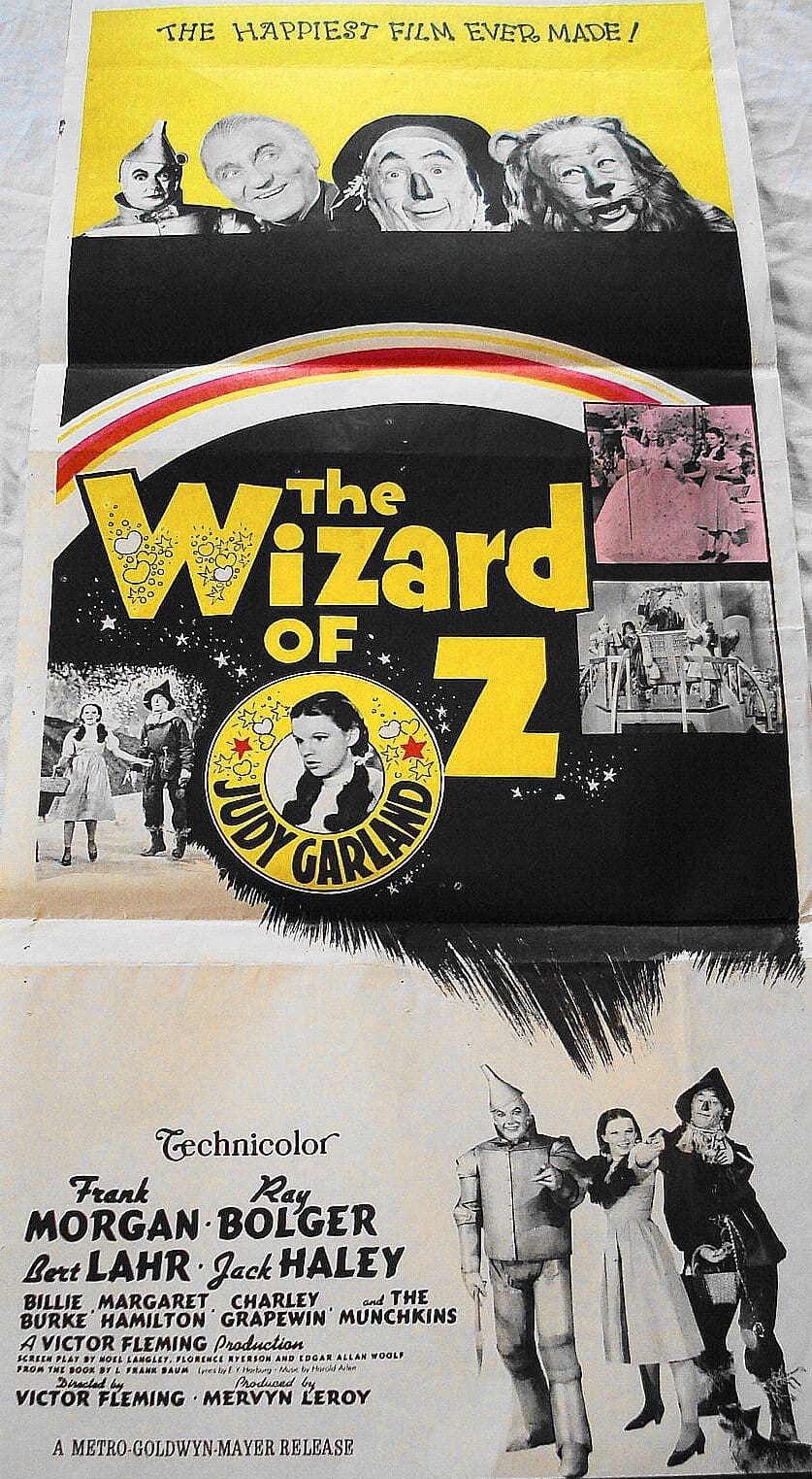 Wizard of Oz - Fred's Movie Posters